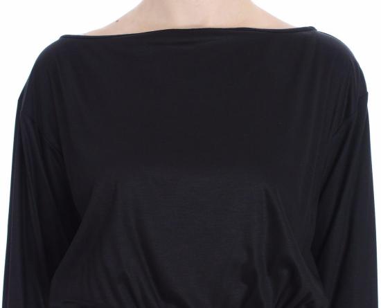 26FW 베르사체 미디 원피스 9069415104798 BLACK - VERSACE