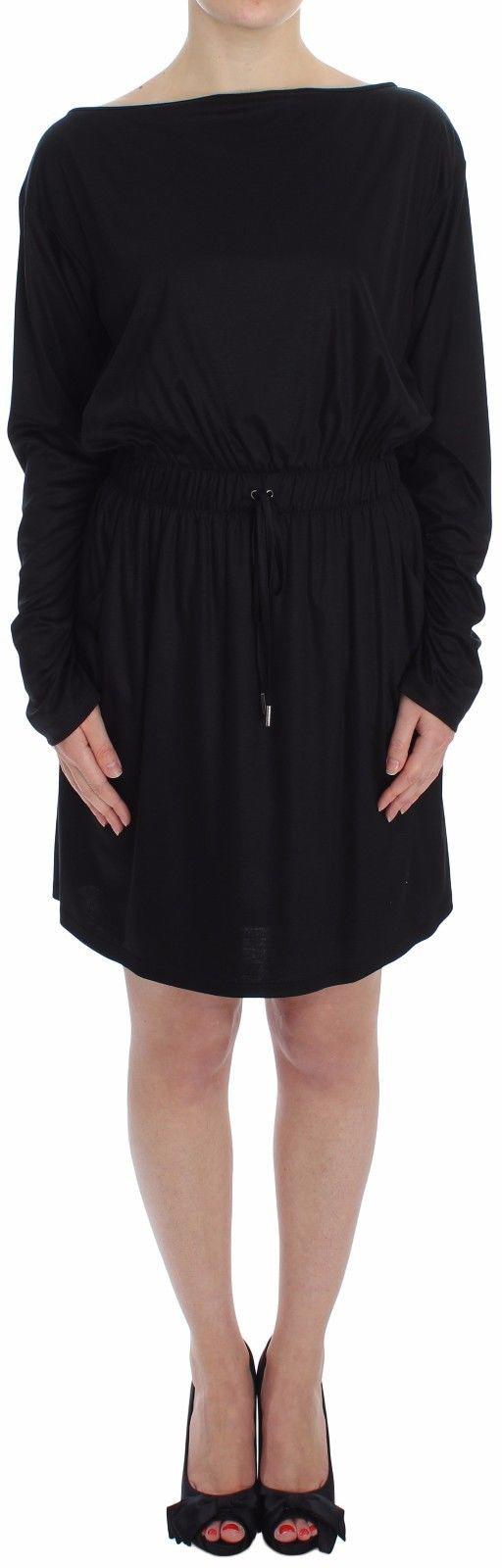 26FW 베르사체 미디 원피스 9069415104798 BLACK - VERSACE