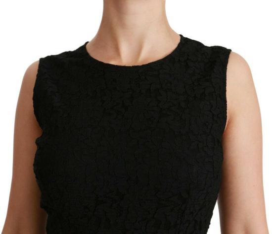 26FW 돌체앤가바나 미디 원피스 49693761405214 BLACK - DOLCE & GABBANA