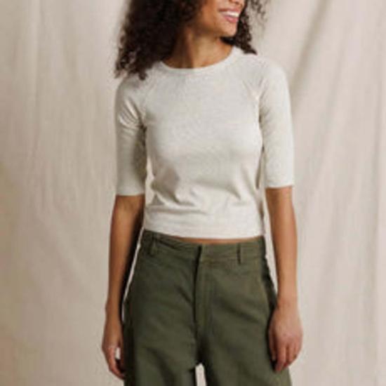  퍼펙트 화이트 티 반팔 티셔츠 아멜리아 반팔 럭스 립 탑 - PERFECT WHITE TEE