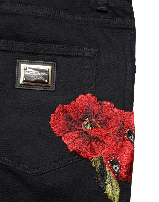26FW 돌체앤가바나 데님 팬츠 9975767662878 BLACK - DOLCE & GABBANA