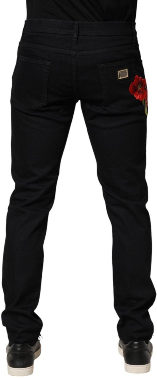 26FW 돌체앤가바나 데님 팬츠 9975767662878 BLACK - DOLCE & GABBANA