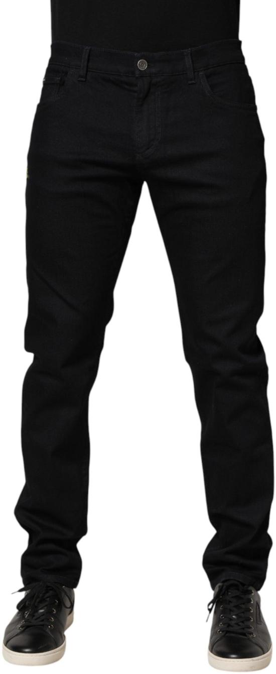 26FW 돌체앤가바나 데님 팬츠 9975767662878 BLACK - DOLCE & GABBANA