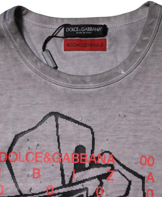 26FW 돌체앤가바나 탑 9828540383518 GREY - DOLCE & GABBANA