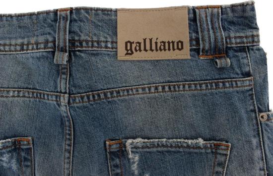 26FW 갈리아노 데님 팬츠 49453804781854 BLUE - GALLIANO