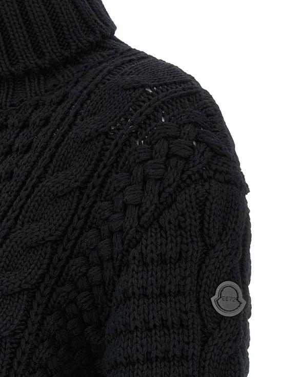 25FW 몽클레어 니트웨어 15776360038686 BLACK - MONCLER
