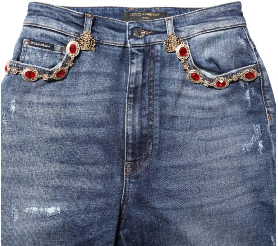 26FW 돌체앤가바나 데님 팬츠 9796467654942 BLUE - DOLCE & GABBANA