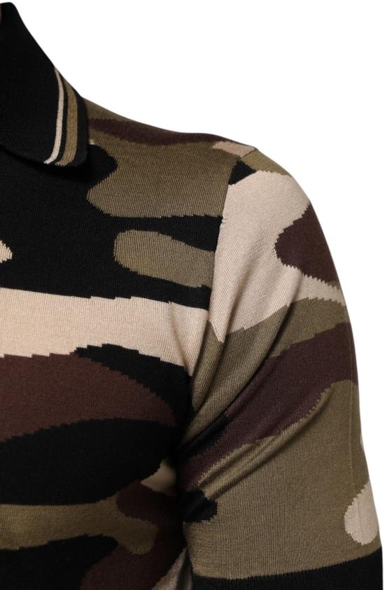 26FW 돌체앤가바나 폴로 티셔츠 50102887153950 BROWN - DOLCE & GABBANA