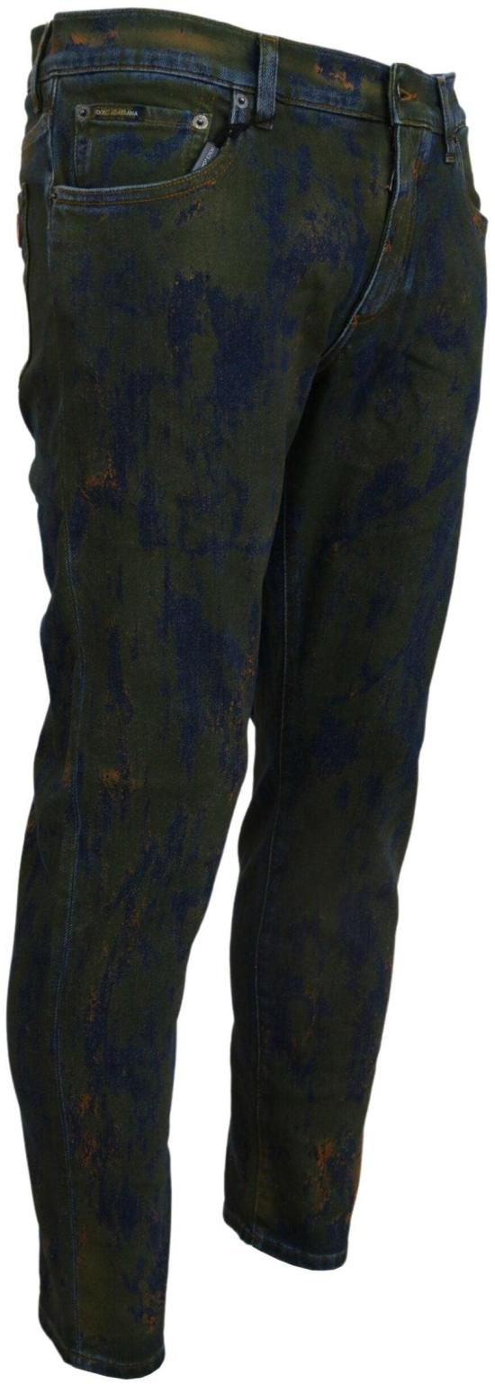 26FW 돌체앤가바나 데님 팬츠 49353960522014 GREEN - DOLCE & GABBANA