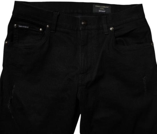 26FW 돌체앤가바나 데님 팬츠 49717143077150 BLACK - DOLCE & GABBANA