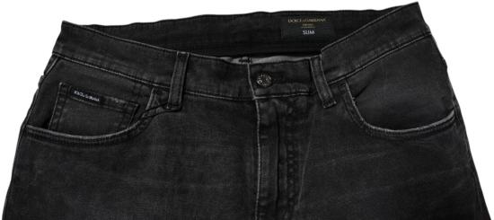 26FW 돌체앤가바나 데님 팬츠 9748744601886 BLACK - DOLCE & GABBANA