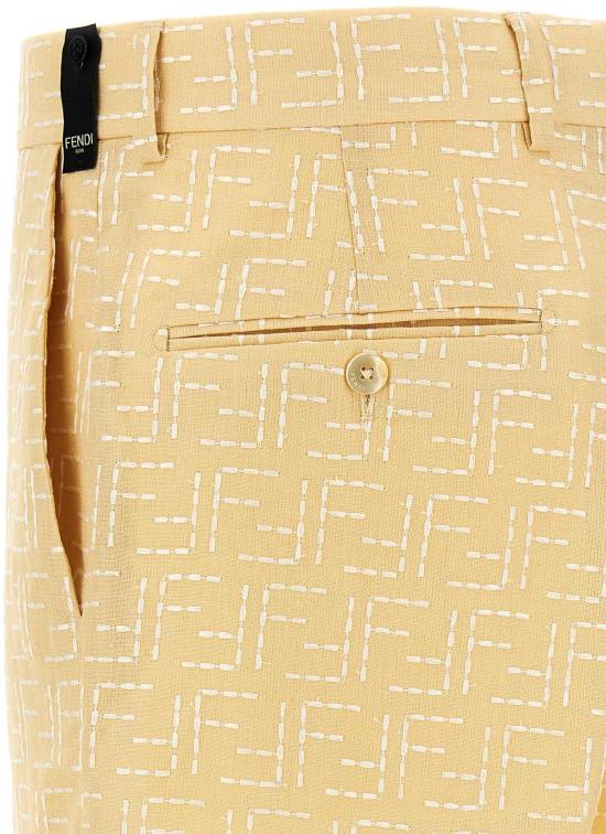  펜디 숏팬츠 15781283561758 YELLOW - FENDI