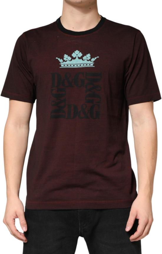 26FW 돌체앤가바나 탑 9950786650398 MAROON - DOLCE & GABBANA