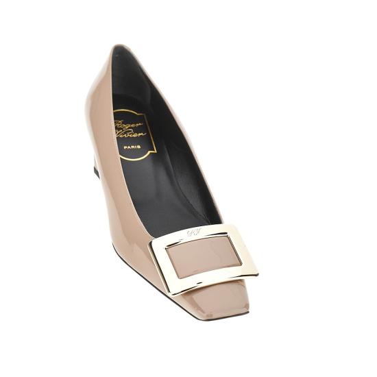 26FW 로저비비에 벨 비비어 펌프스 힐 RVW00600920D1P Grey - ROGER VIVIER