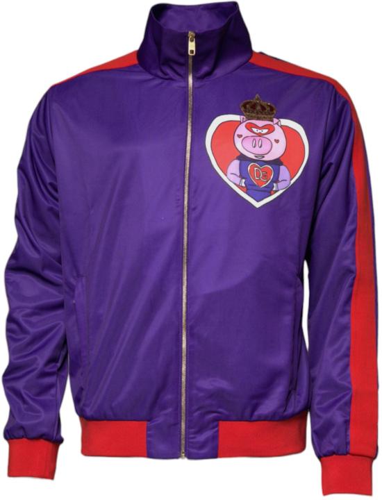 26FW 돌체앤가바나 니트웨어 9740695339294 PURPLE - DOLCE & GABBANA