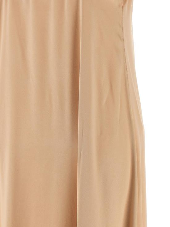 26FW 살바토레 페라가모 롱 원피스 59446229467422 BEIGE - SALVATORE FERRAGAMO
