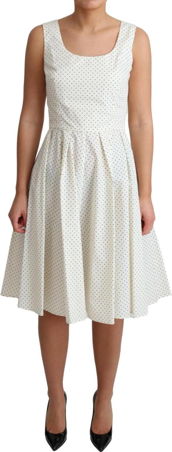 26FW 돌체앤가바나 미디 원피스 47949397328158 WHITE