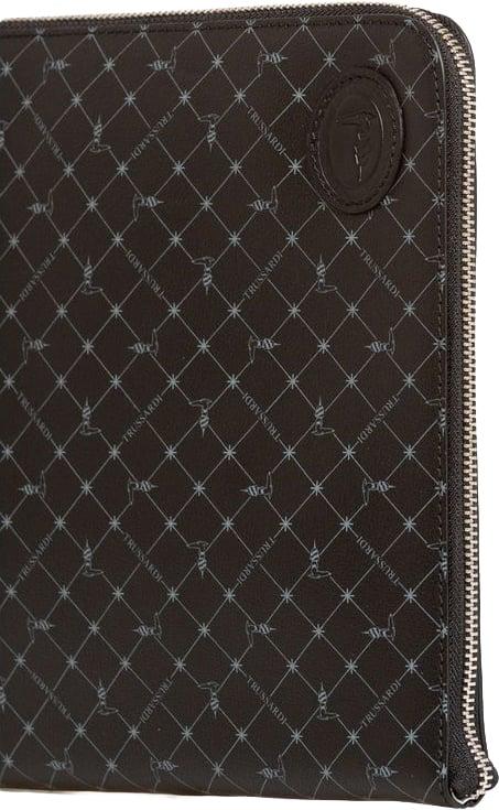 26FW 트루사르디 클러치/파우치 9853262627102 BLACK - TRUSSARDI