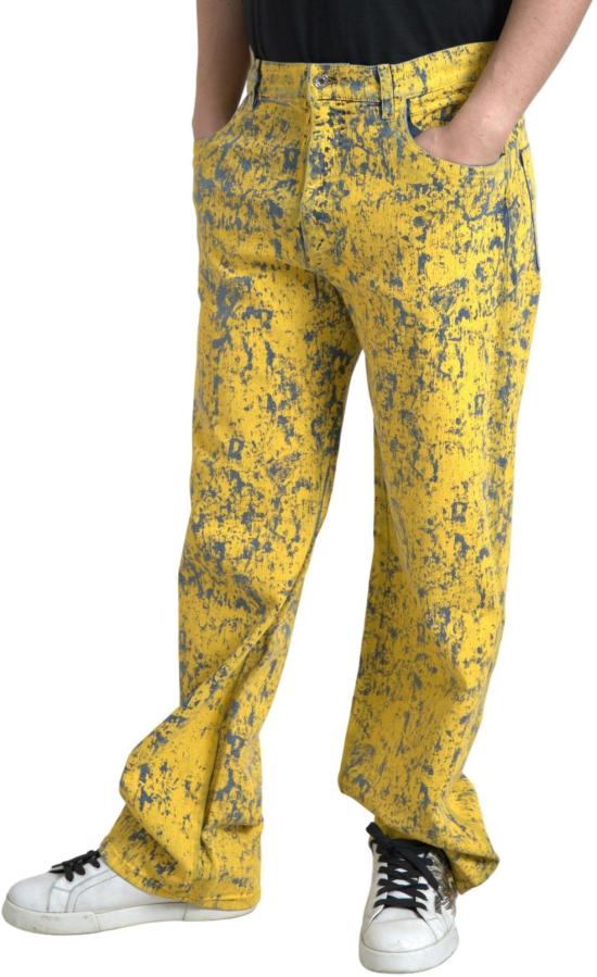 26FW 돌체앤가바나 데님 팬츠 50577790730526 YELLOW - DOLCE & GABBANA