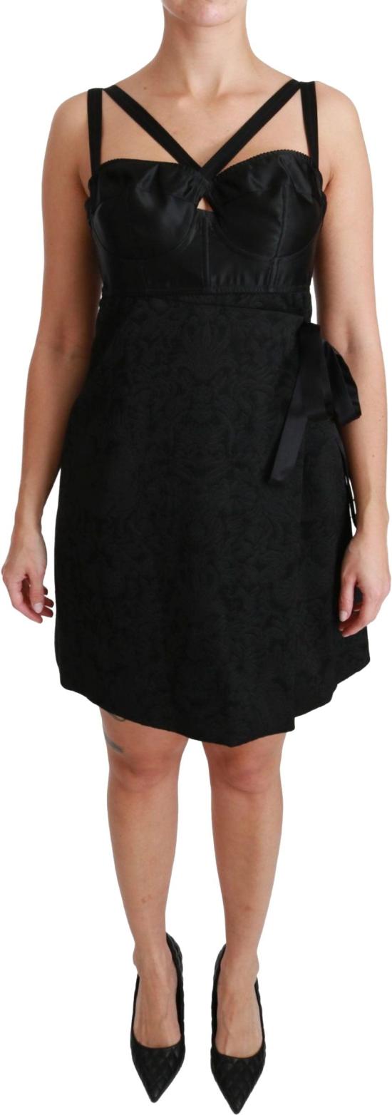 26FW 돌체앤가바나 미디 원피스 9069453410590 BLACK