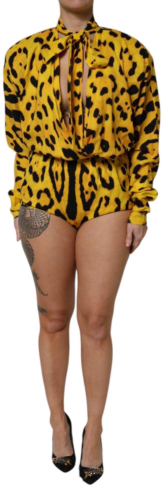 26FW 돌체앤가바나 점프수트 49835637178654 YELLOW - DOLCE & GABBANA