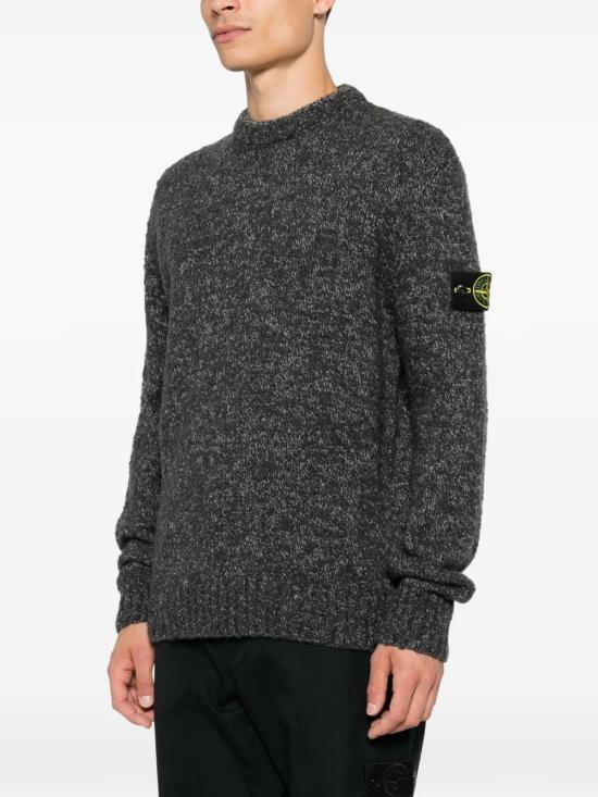 26FW 스톤 아일랜드 스웨터 L2S15 5100031 S0N20 V0M62 MELANGE LEAD - STONE ISLAND