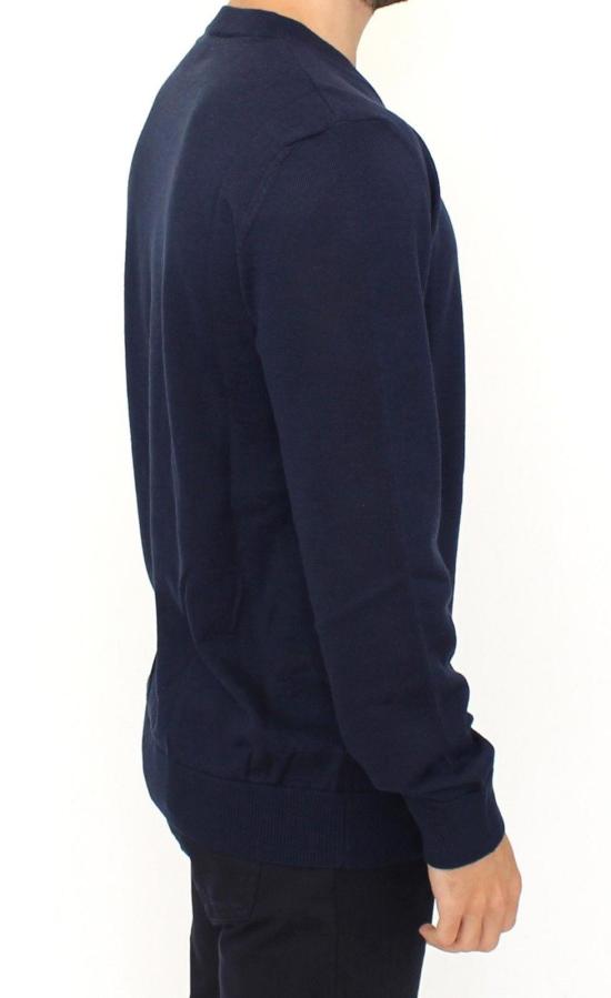 26FW 에르마노 설비노 니트웨어 49772230082846 BLUE - ERMANNO SCERVINO