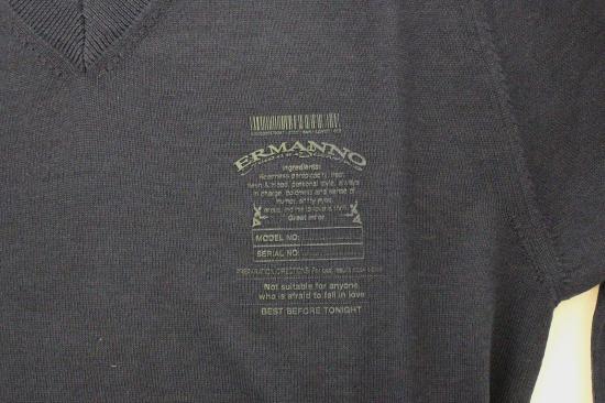 26FW 에르마노 설비노 니트웨어 49772230082846 BLUE - ERMANNO SCERVINO