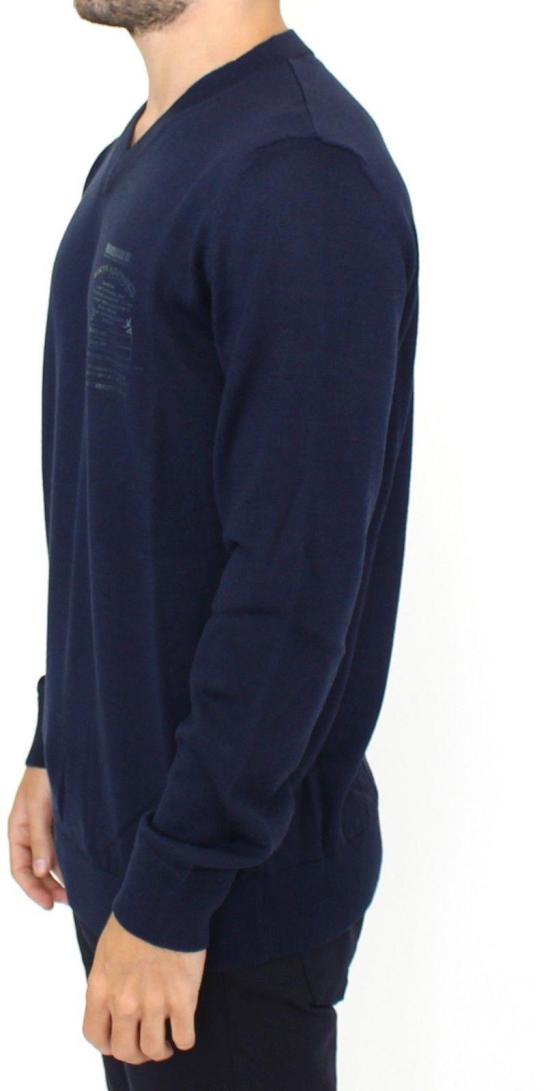 26FW 에르마노 설비노 니트웨어 49772230082846 BLUE - ERMANNO SCERVINO