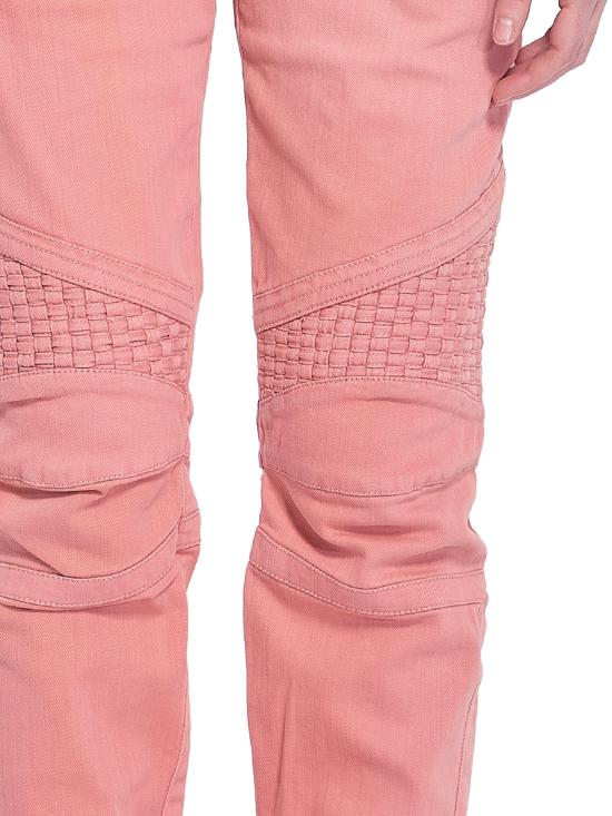 26FW 발망 데님 팬츠 9837933429022 PINK - BALMAIN