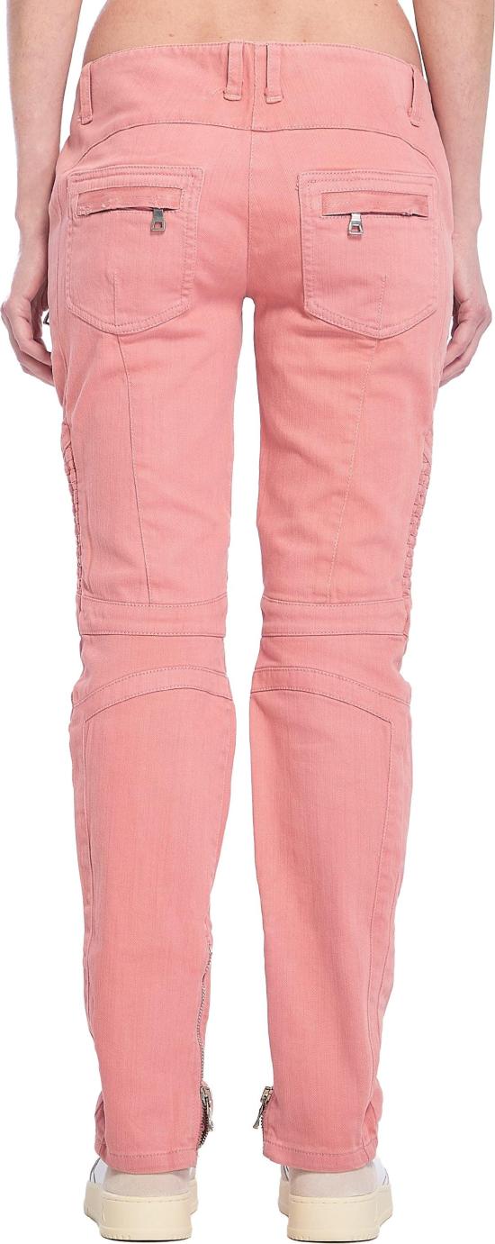 26FW 발망 데님 팬츠 9837933429022 PINK - BALMAIN