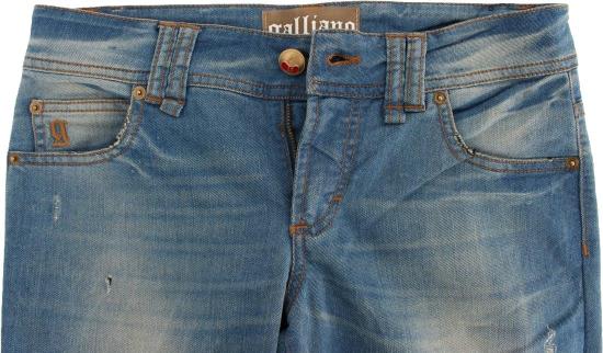 26FW 갈리아노 데님 팬츠 9928334049566 BLUE - GALLIANO