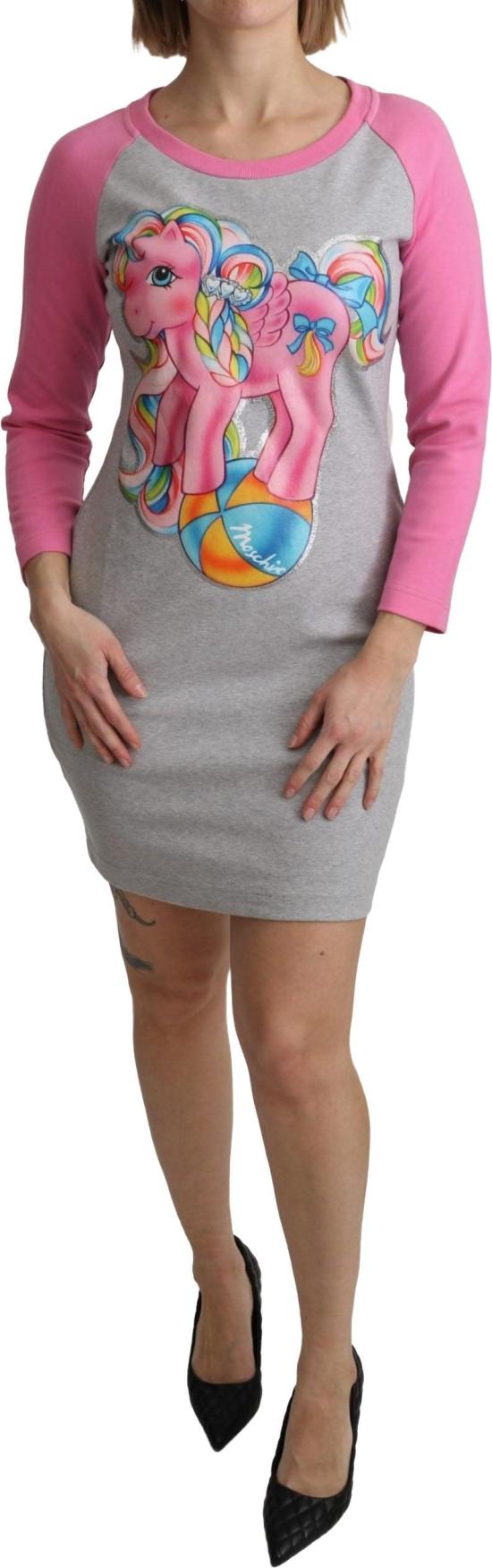 26FW 모스키노 숏 원피스 9069456392478 GREY
