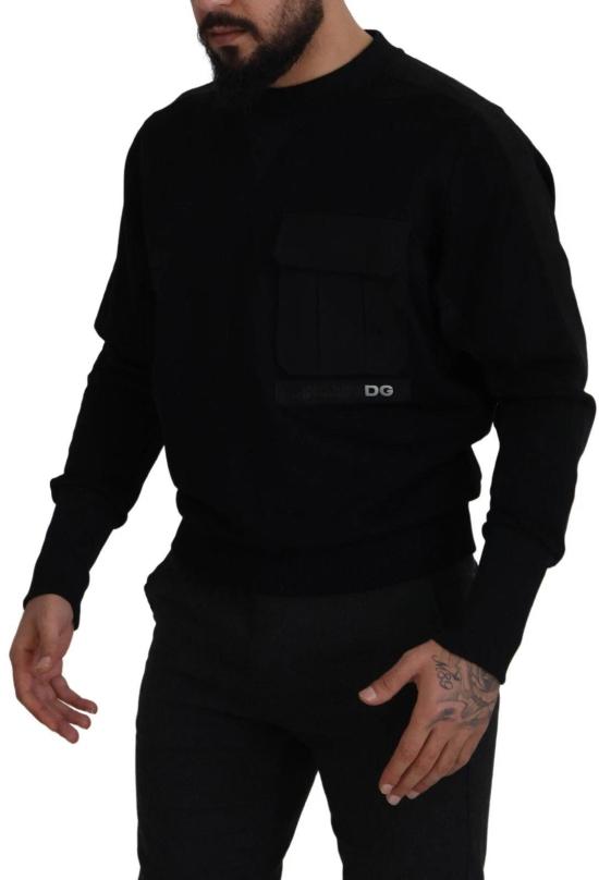 26FW 돌체앤가바나 니트웨어 9828041654558 BLACK - DOLCE & GABBANA
