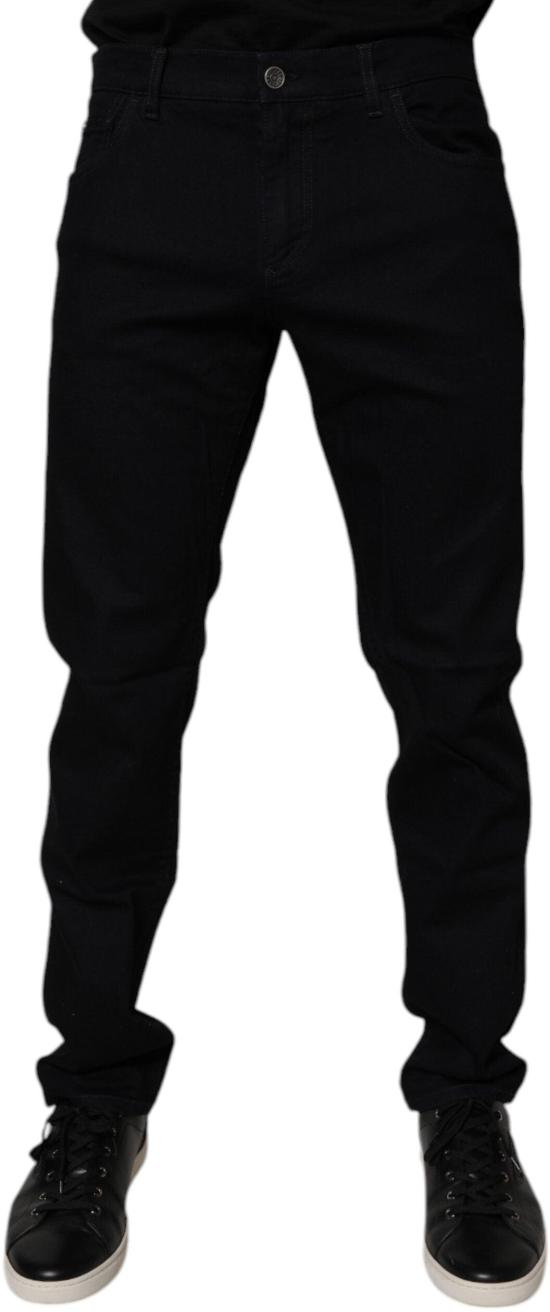 26FW 돌체앤가바나 데님 팬츠 9748746141982 BLACK - DOLCE & GABBANA