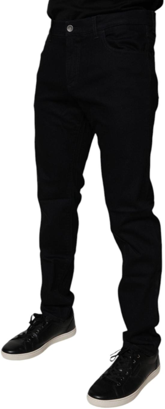 26FW 돌체앤가바나 데님 팬츠 9748746141982 BLACK - DOLCE & GABBANA
