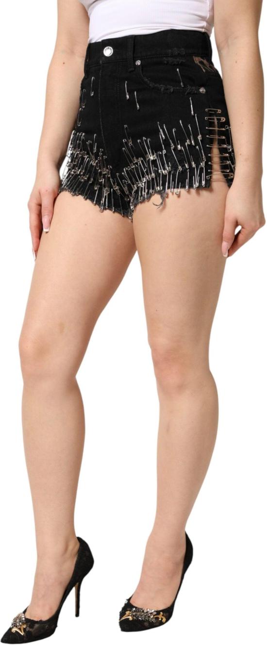 26FW 돌체앤가바나 숏팬츠 9938242142494 BLACK - DOLCE & GABBANA