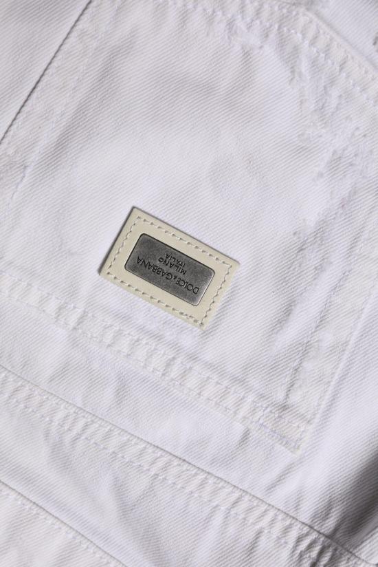 26FW 돌체앤가바나 데님 팬츠 9796468244766 WHITE - DOLCE & GABBANA