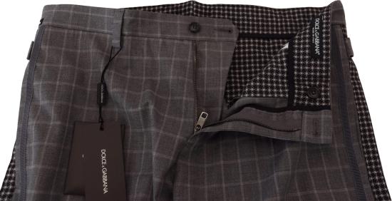26FW 돌체앤가바나 치노 팬츠 9714598707486 GREY - DOLCE & GABBANA