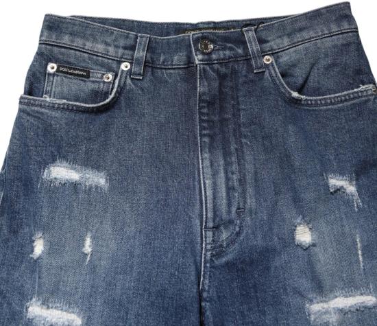 26FW 돌체앤가바나 데님 팬츠 9938239619358 BLUE - DOLCE & GABBANA