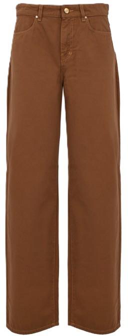 26SS 막스마라 데님 팬츠 10047557927198 BROWN