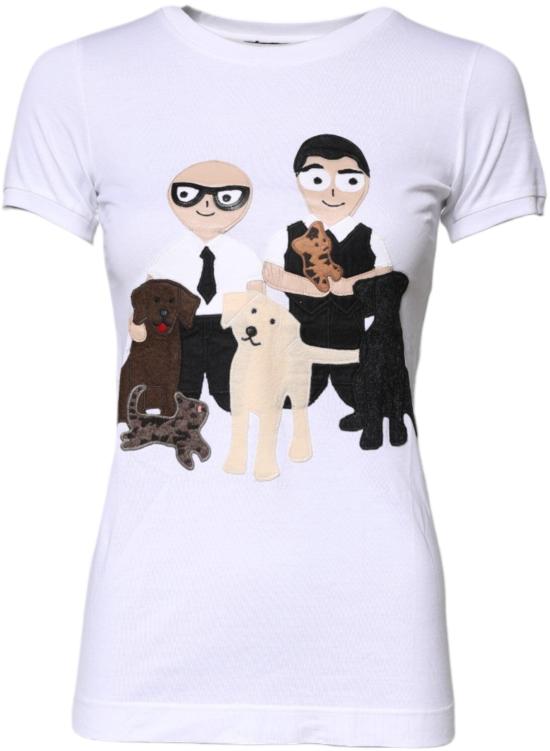 26FW 돌체앤가바나 탑 9759445582110 WHITE - DOLCE & GABBANA
