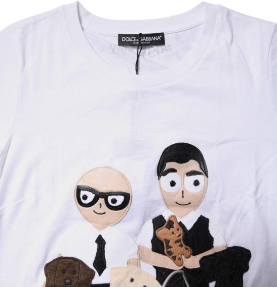 26FW 돌체앤가바나 탑 9759445582110 WHITE - DOLCE & GABBANA