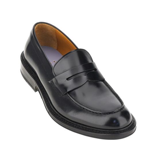 26FW 칼체 로퍼 X1924ANTIK Black - CALCE