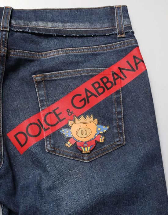 26FW 돌체앤가바나 데님 팬츠 50306388427038 BLUE - DOLCE & GABBANA