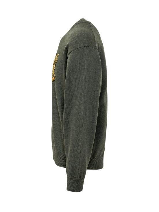 26FW 겐조 스웨터 FG65PU8243FN 51 DARK KHAKI - KENZO