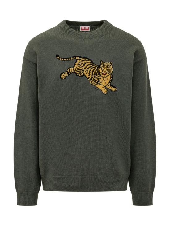 26FW 겐조 스웨터 FG65PU8243FN 51 DARK KHAKI