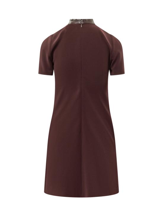 26FW 쿠레쥬 미디 원피스 326CRO920PL0159 4090 BURNT RED - COURREGES