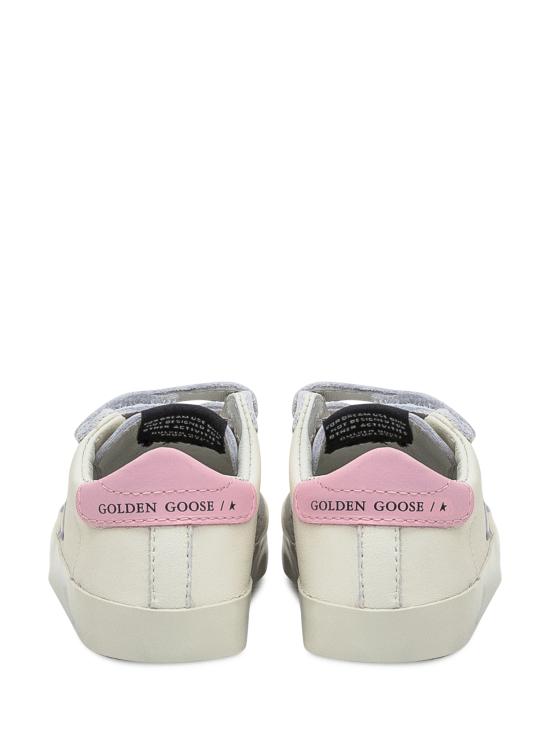 26FW [키즈] 골든구스 스니커즈 GIF00534F007129 11410 WHITE BABY PINK - GOLDEN GOOSE