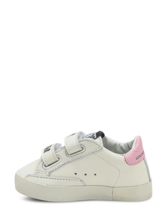 26FW [키즈] 골든구스 스니커즈 GIF00534F007129 11410 WHITE BABY PINK - GOLDEN GOOSE